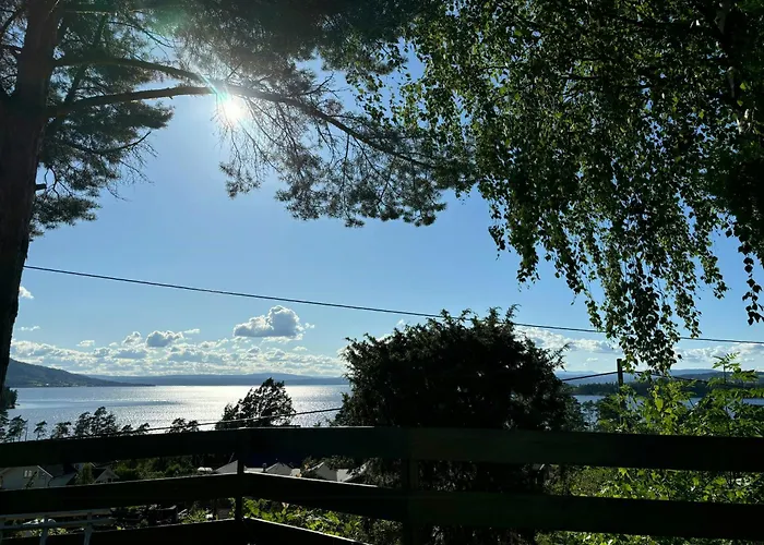 Family Cabin With Panoramic Views Of Tyrifjorden Semesterbostad *